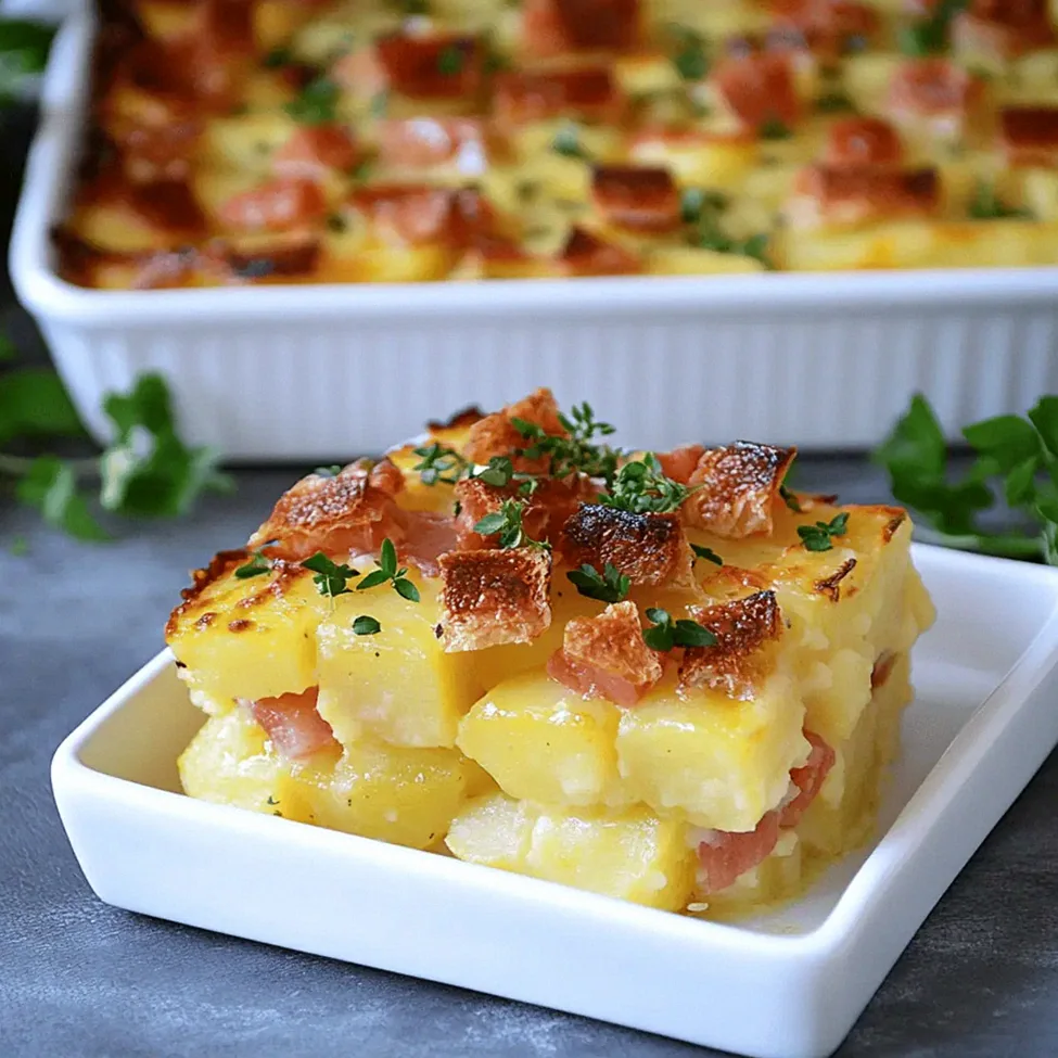 Indulgent Zapiekanka Ziemniaczana z kiełbasa drobiowa i Bekonem – Schritt 2