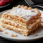 Kremowy Tort Napoleon na Boże Narodzenie, który zachwyca smakiem