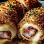 Pyszne roladki z kurczakiem cordon bleu, które oczarują wszystkich