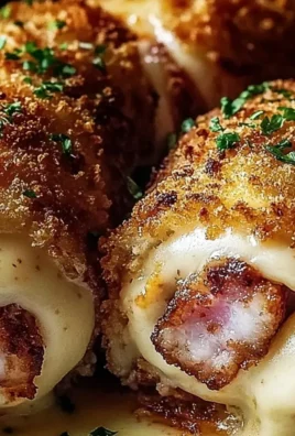 Pyszne roladki z kurczakiem cordon bleu, które oczarują wszystkich