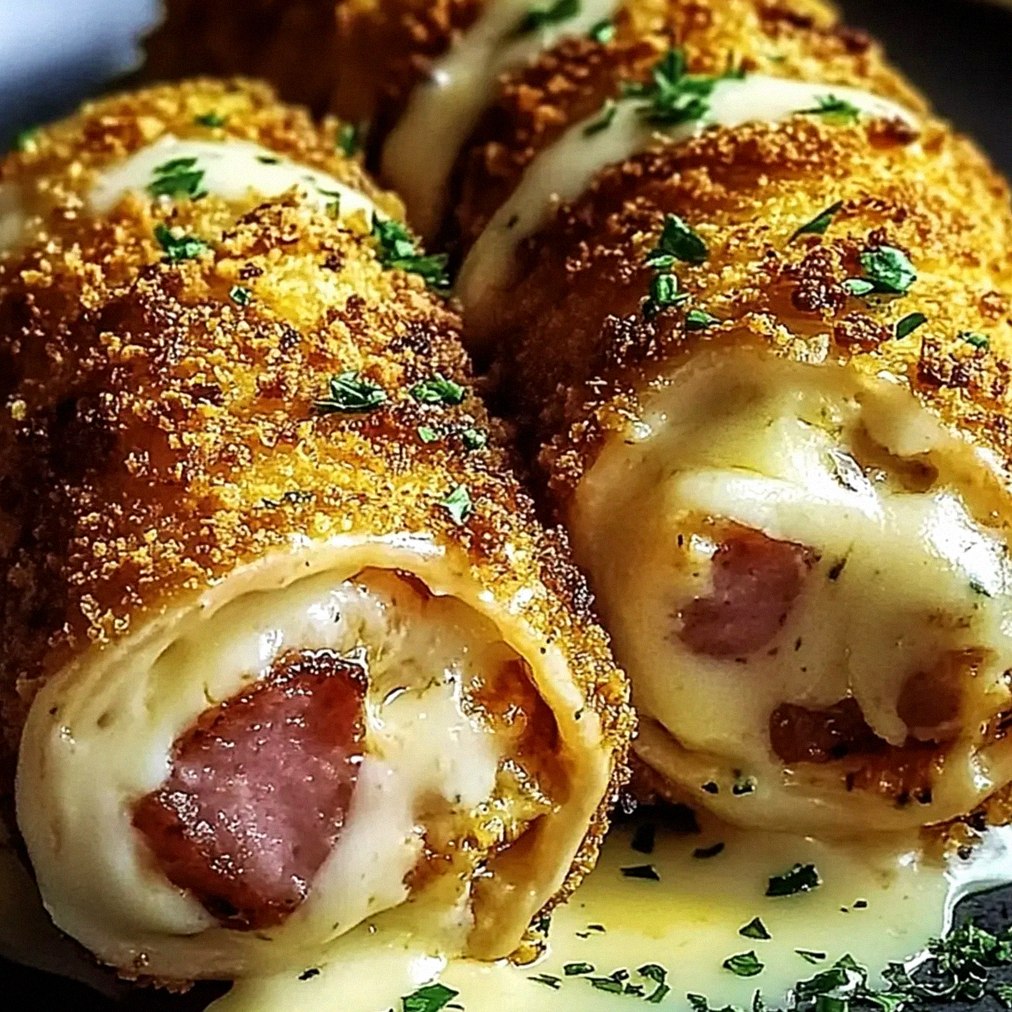 Pyszne roladki z kurczakiem cordon bleu, które oczarują wszystkich – Schritt 1
