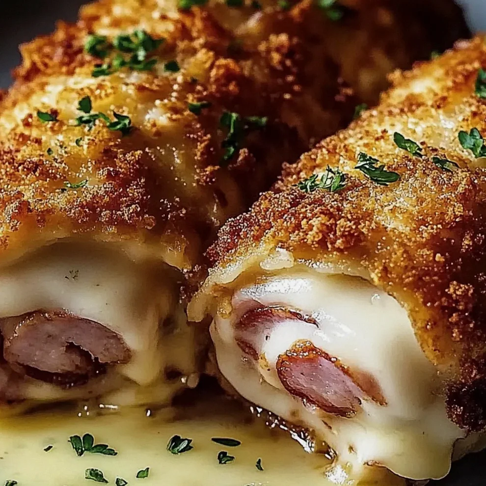 Pyszne roladki z kurczakiem cordon bleu, które oczarują wszystkich – Schritt 2