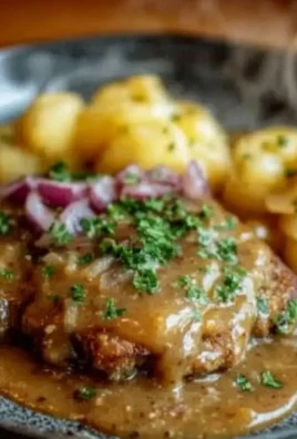 Soczyste bitki wieprzowe w aromatycznym sosie na każdą okazję