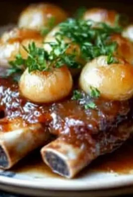 Soczyste żeberka w sosie własnym – domowy smak na stół
