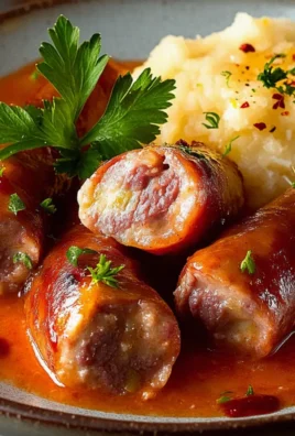 Soczyste zrazy z mięsa mielonego w aromatycznym sosie warzywnym
